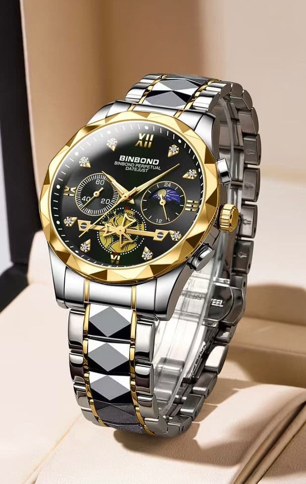 Reloj Binbond  B1236 cronógrafos funcion