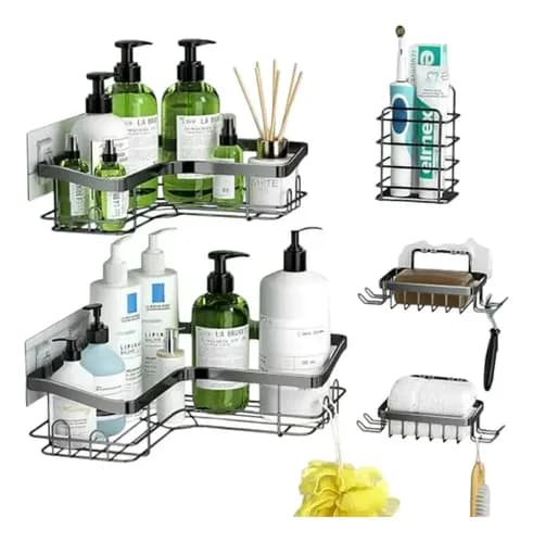 ORGANIZADOR ESQUINERO DE BAÑO 5PCS