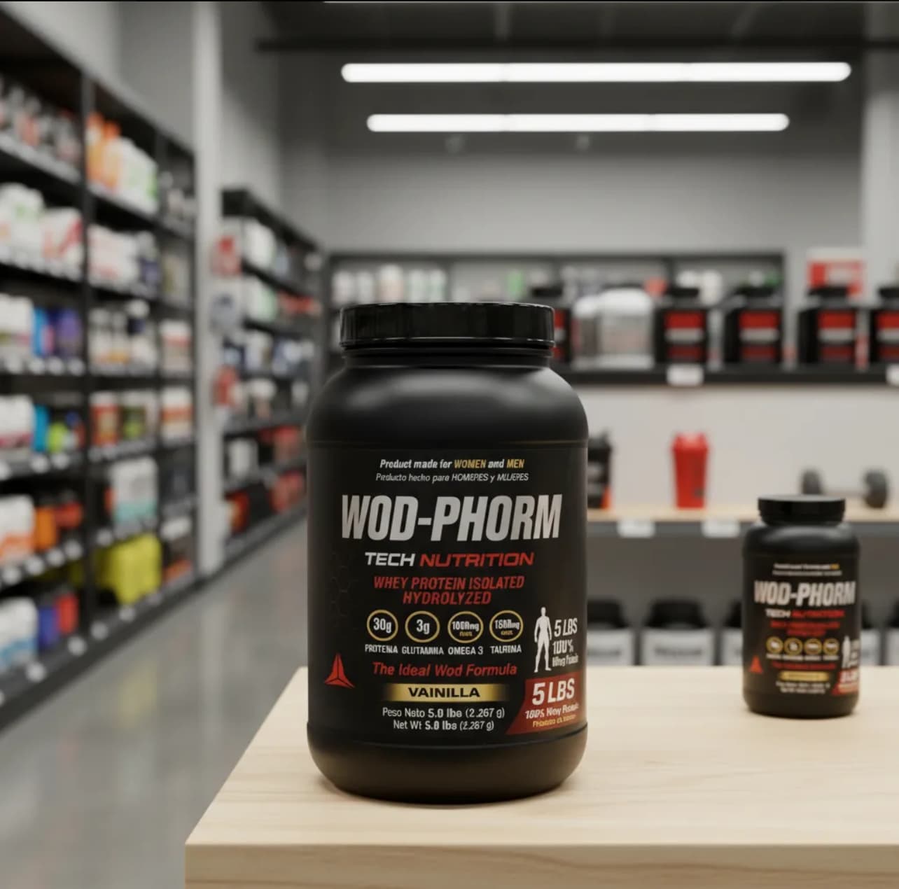 Proteina Wodphorm Whey Isolate 5 Lbs Des
