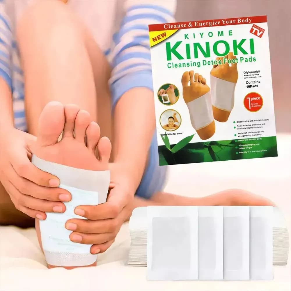 Parches Detox Kinoki Pies Desintoxicante