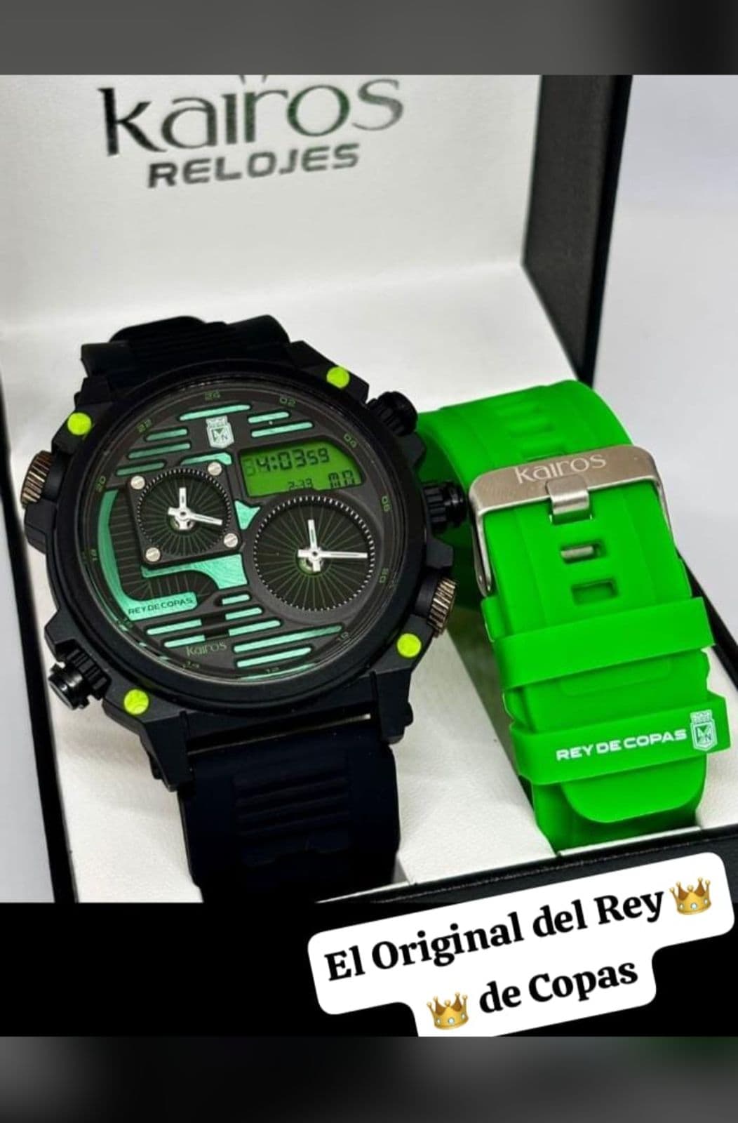 Reloj original kairos el de rey de copas