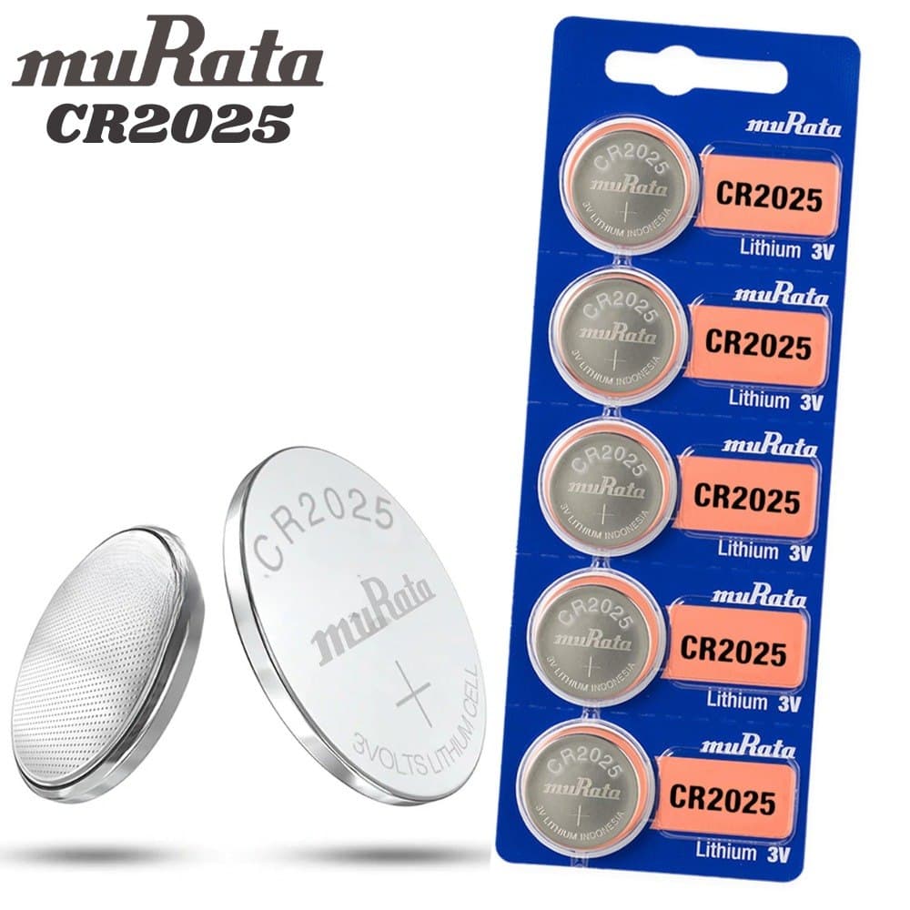 Pila Bateria De Litio Cr2025 Unidad Mura