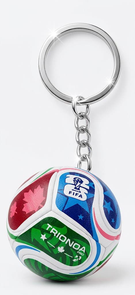 Llavero mundialista balon