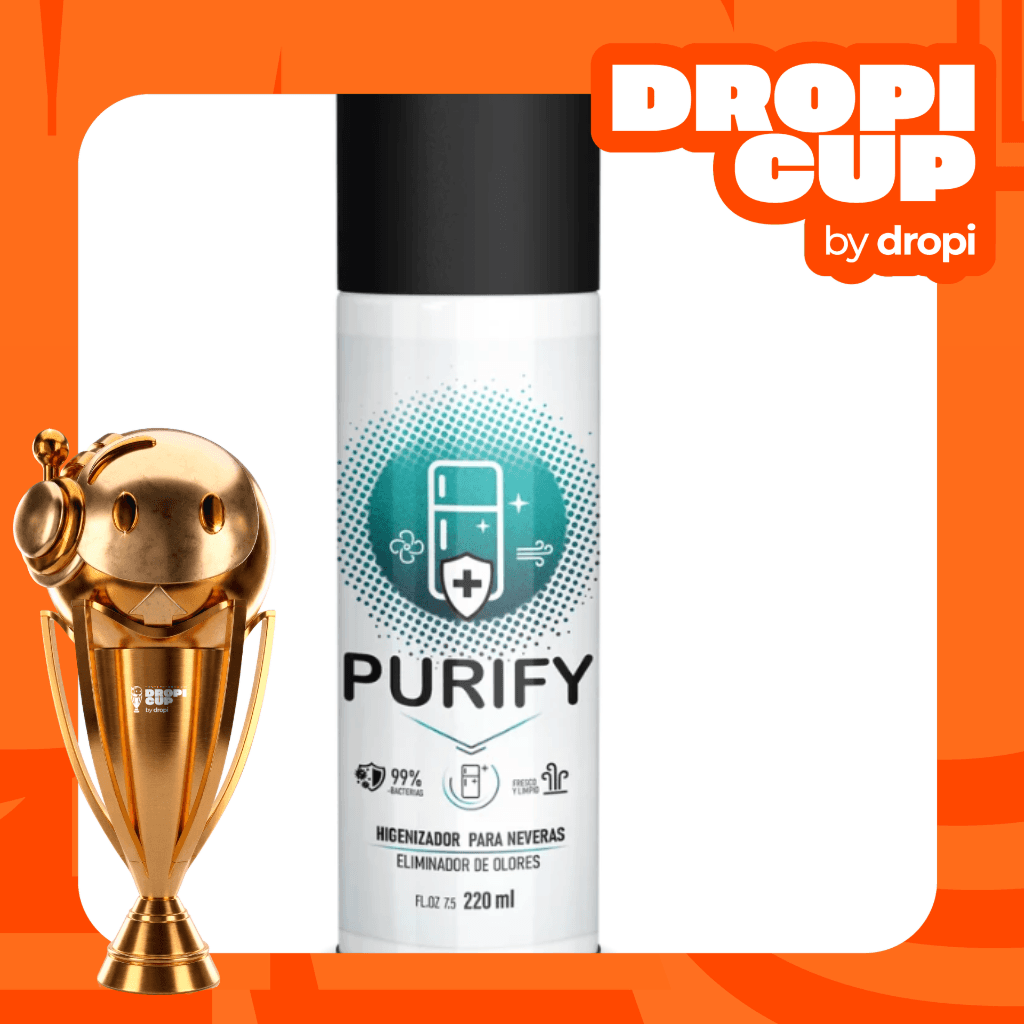 Quita olores nevera Purify Dropi Cup