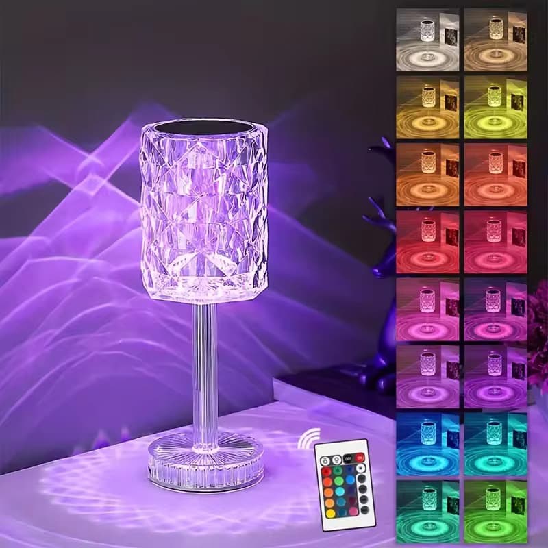 Lámpara táctil recargable RGB