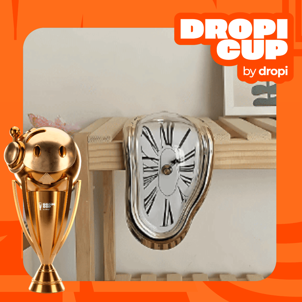 Reloj Surrealista Derretido Dropi Cup