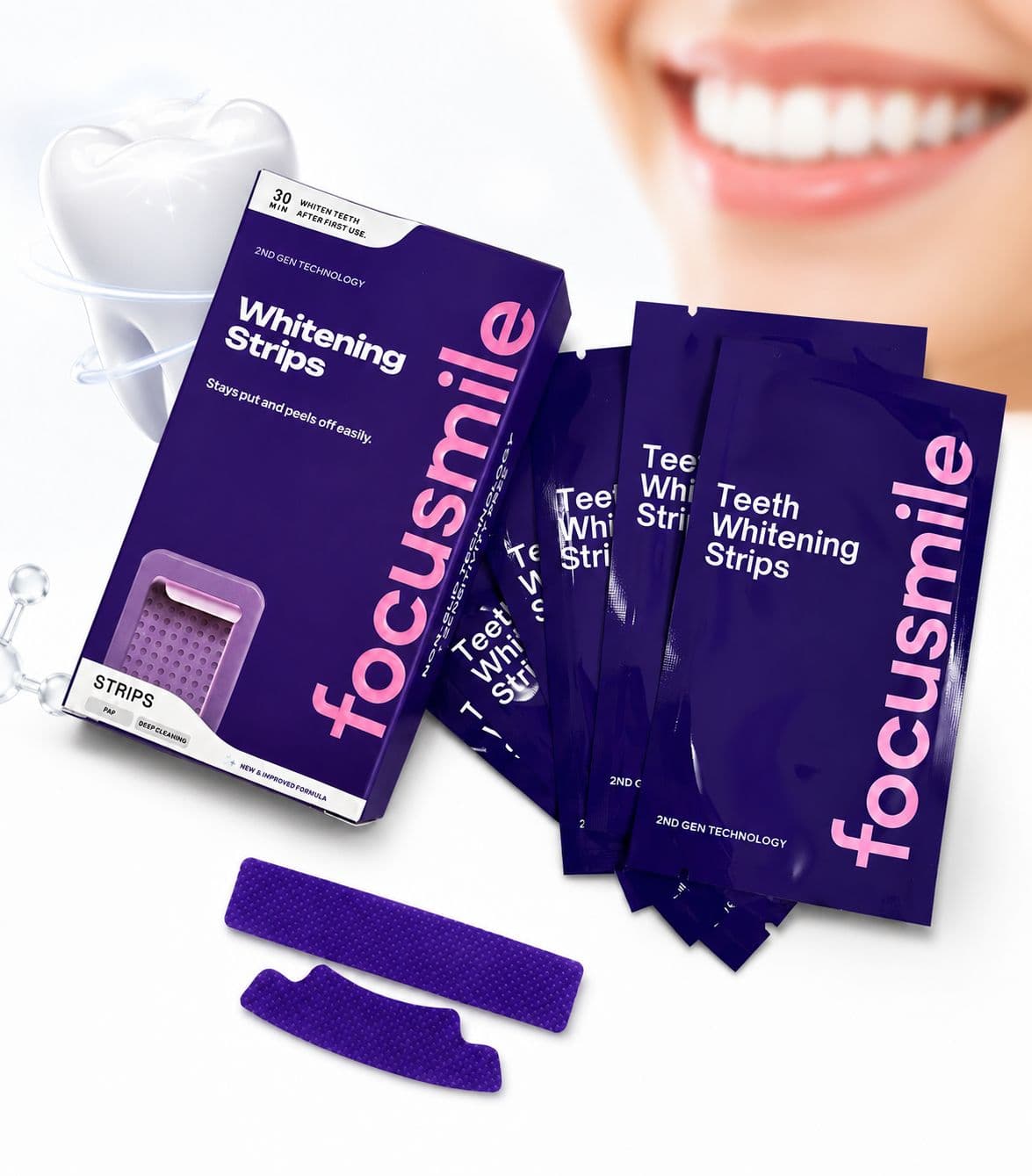 FOCUSSMILE CINTAS BLANQUEADORAS