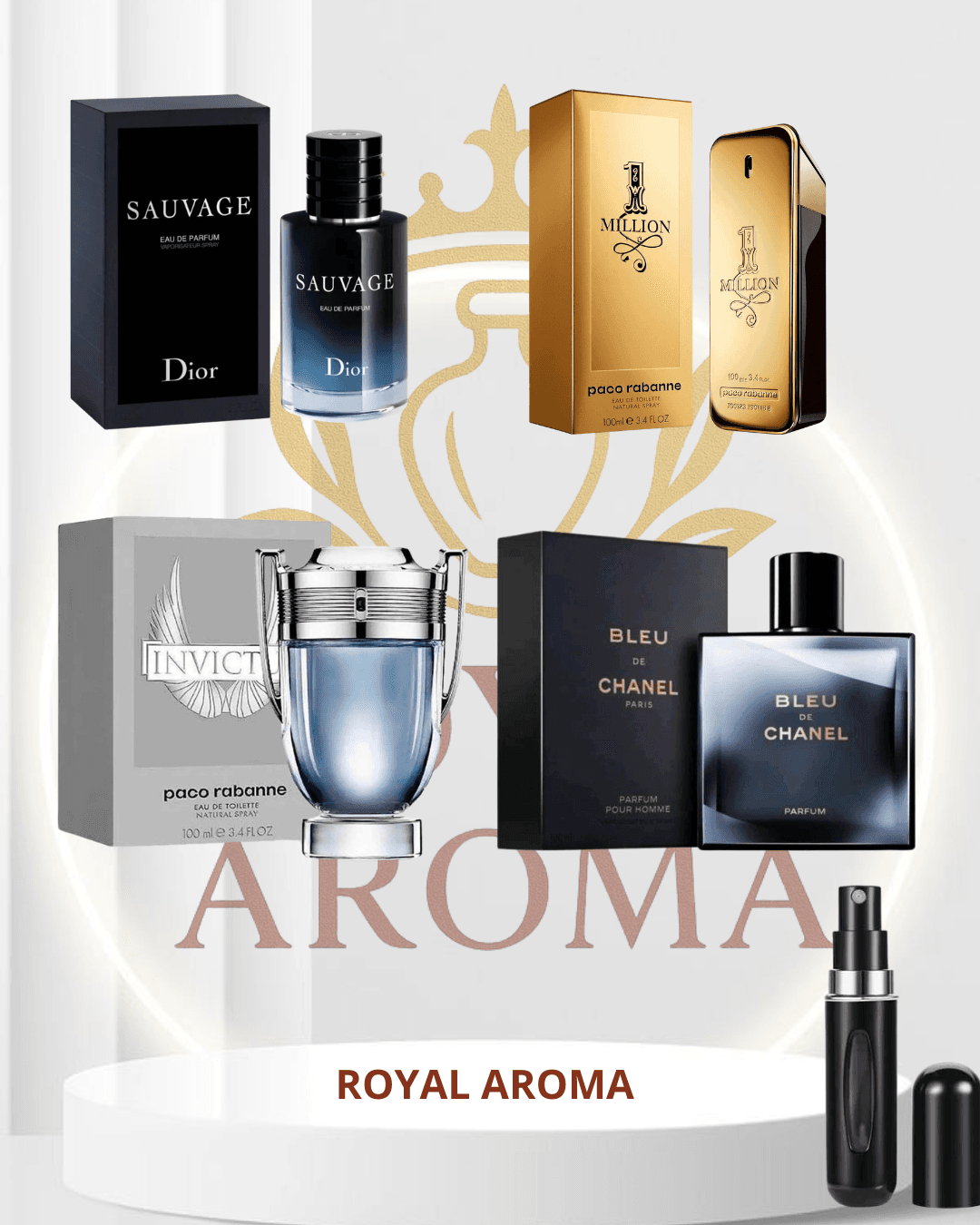 ONE MILLION.BLEU CHANLE.INVICTUS.SAUVAGE