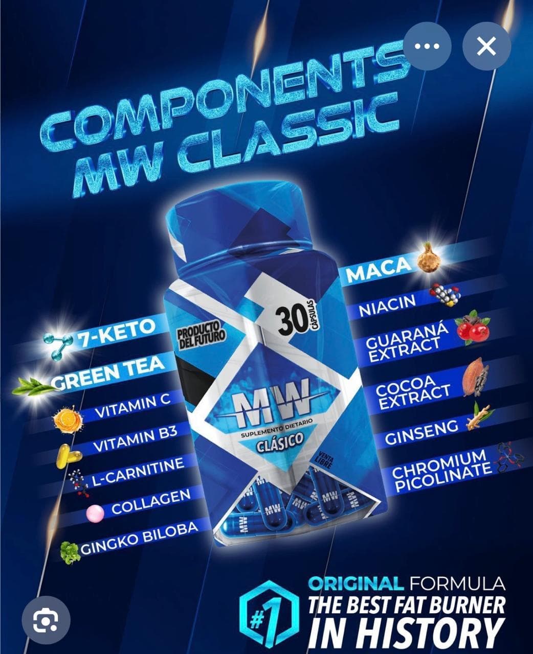 Mw Clasica x 30 Capsulas