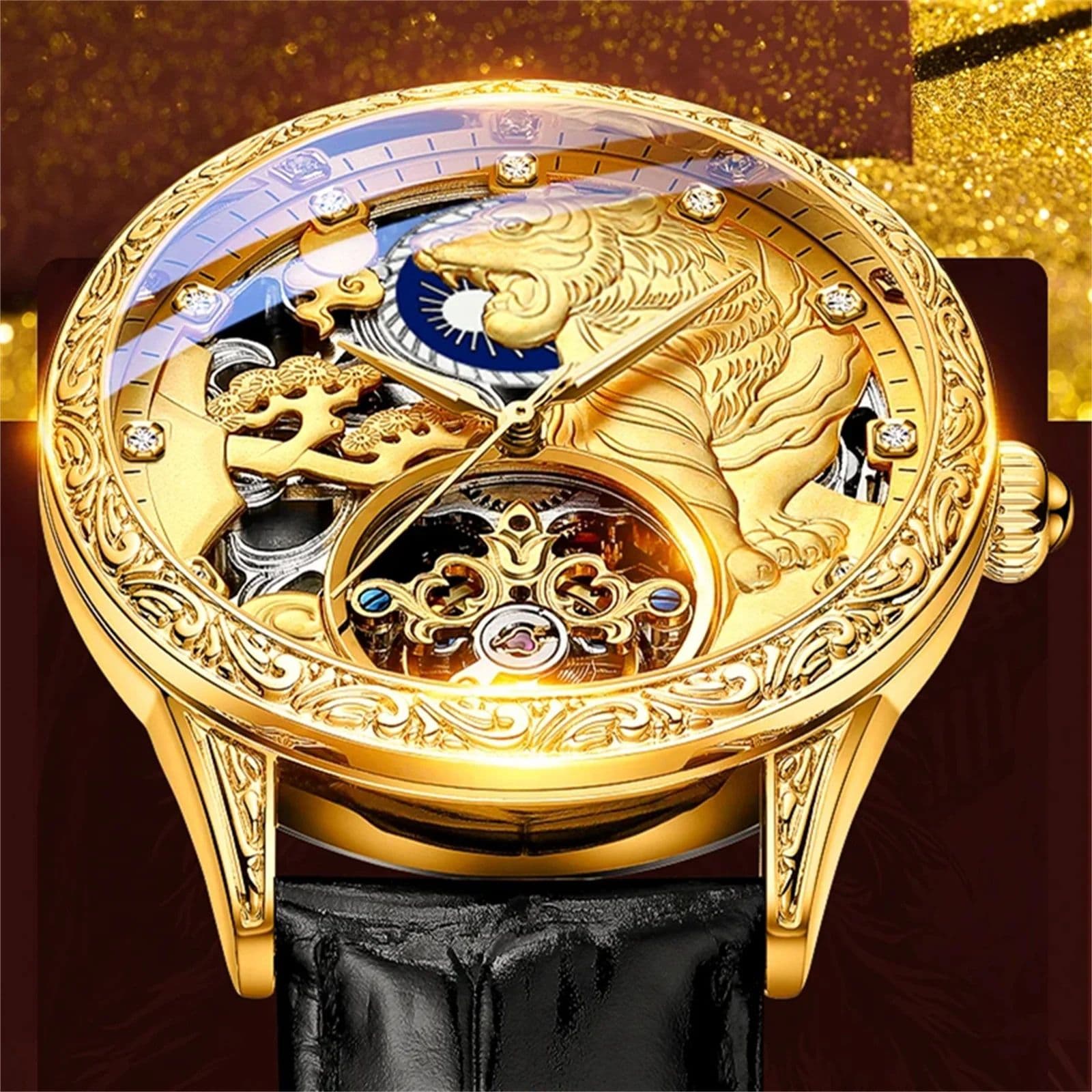 Reloj Automático Chenxi Tigre
