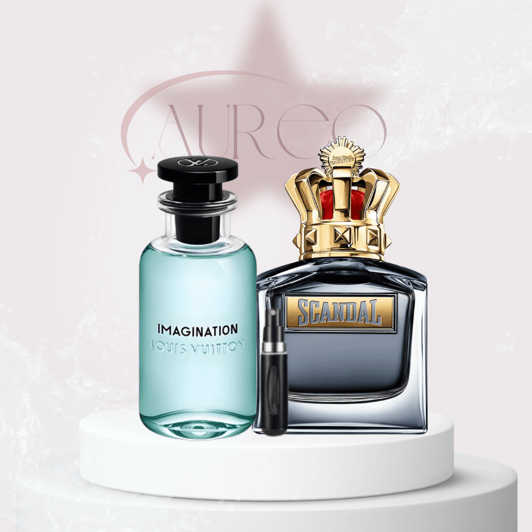 LV Imagination + Scandal Men + Perfumero