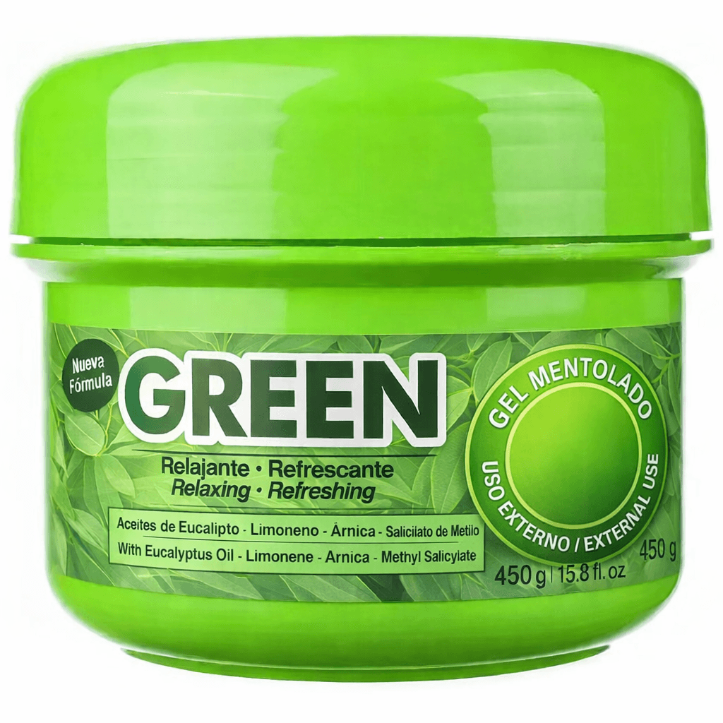 Gel Mentol 450gr Green Mentolado