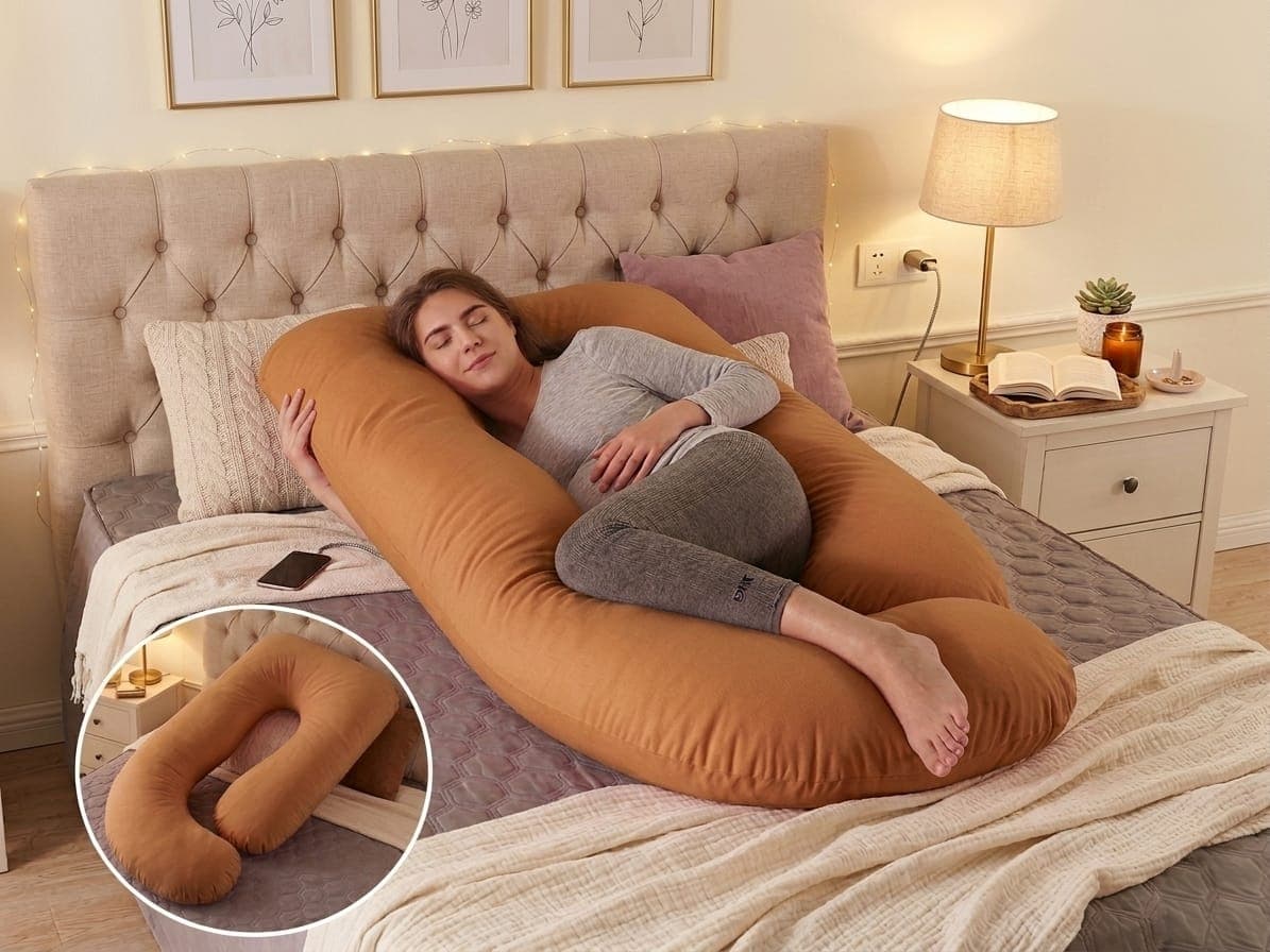 Almohada de Embarazo | Tipo O Seda