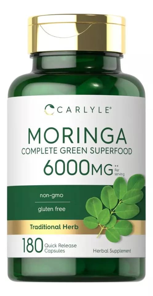 Moringa 180 Capsulas Importada