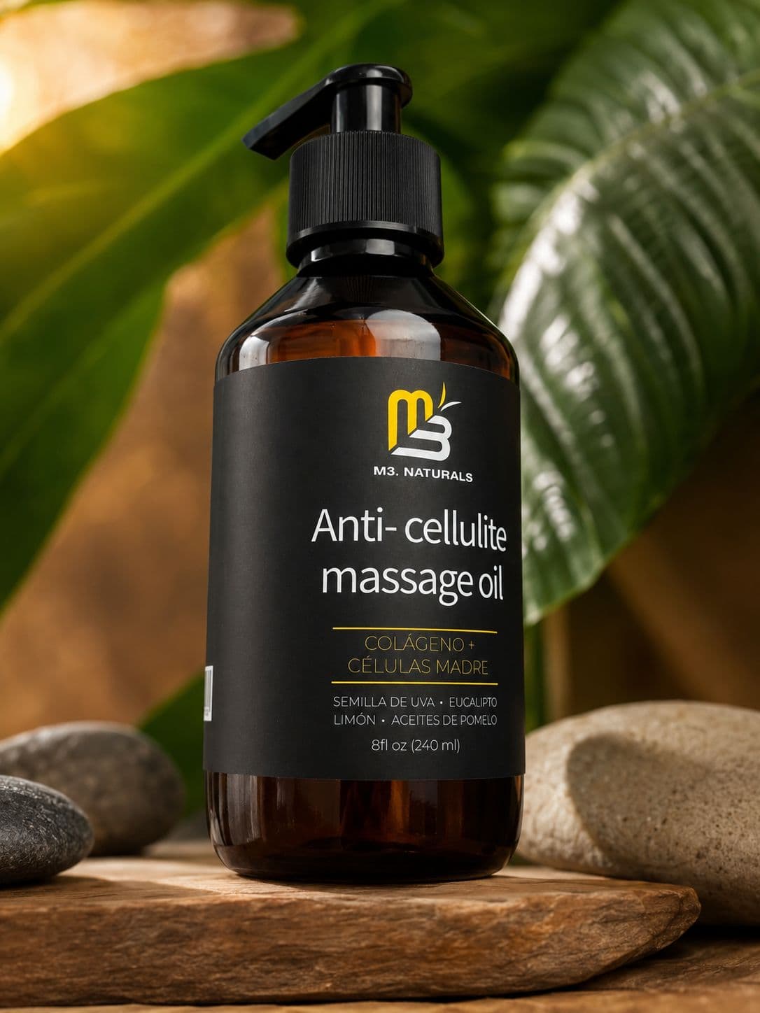 M3 Anti-Cellulite Massage Oil