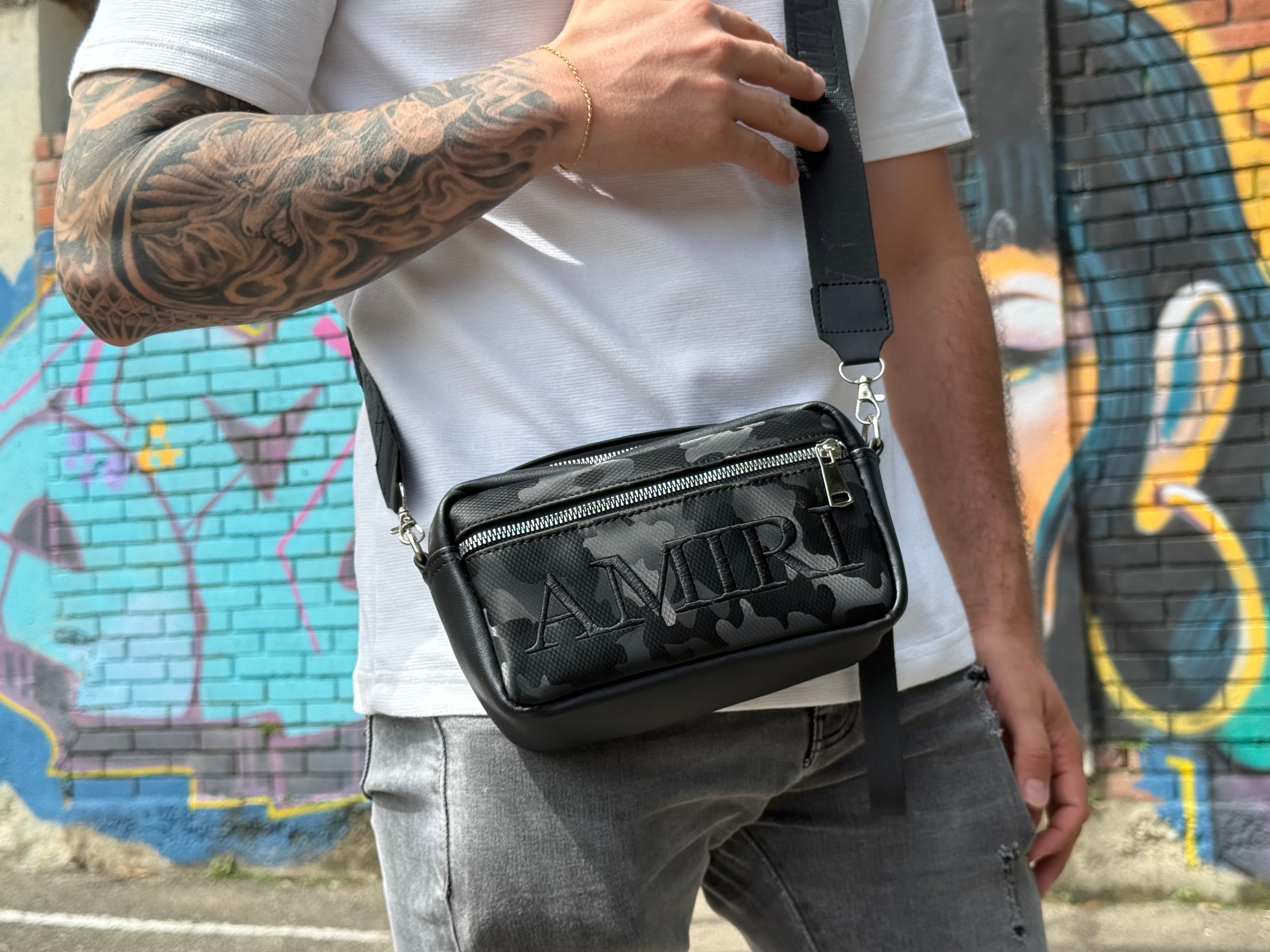 Carriel AMIRI crossbody UNISEX bandolera