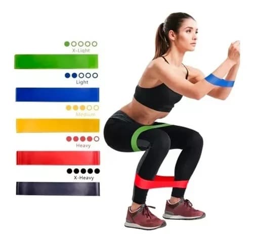 Kit Bandas Elasticas Cerradas X5 cinta
