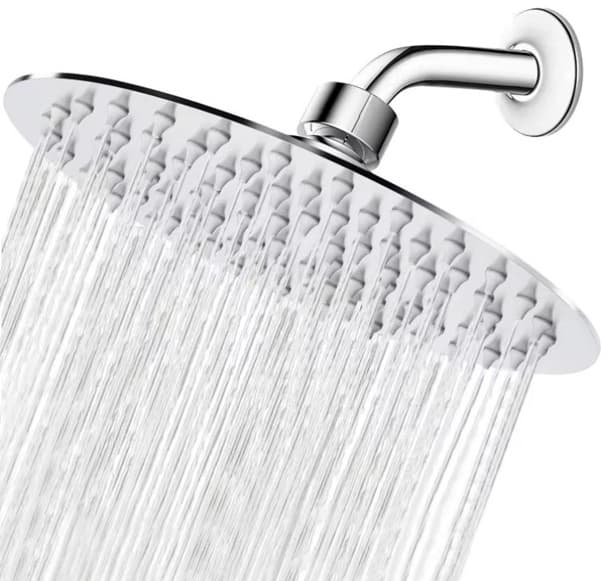 Ducha redonda 20 CM + Niple 40 CM