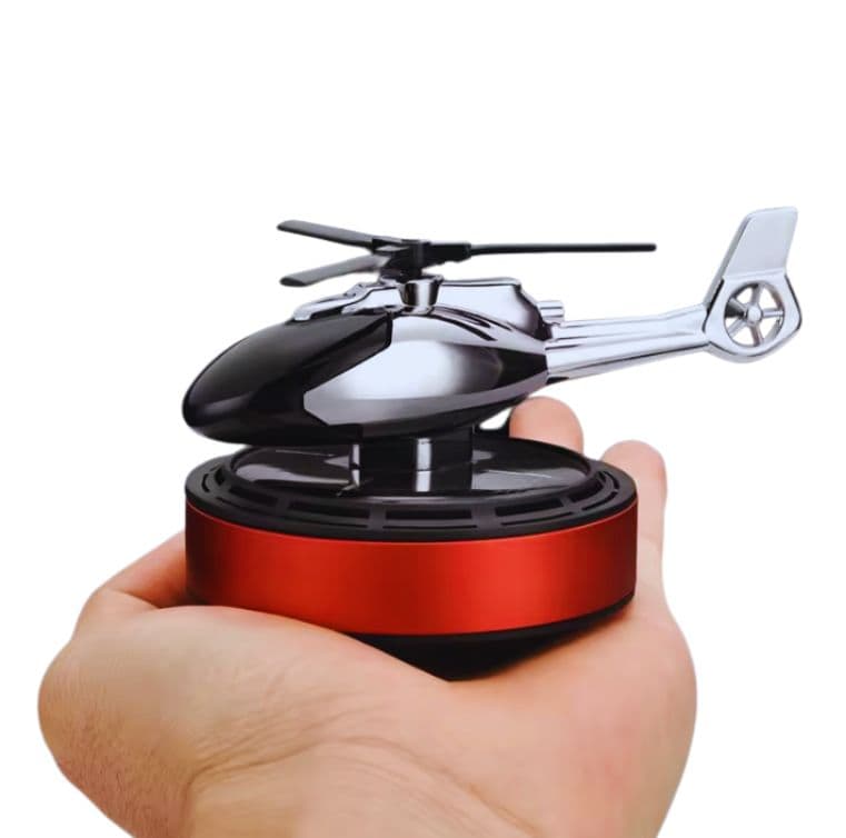 HELICOPTERO AMBIENTADOR SOLAR PARA CARRO