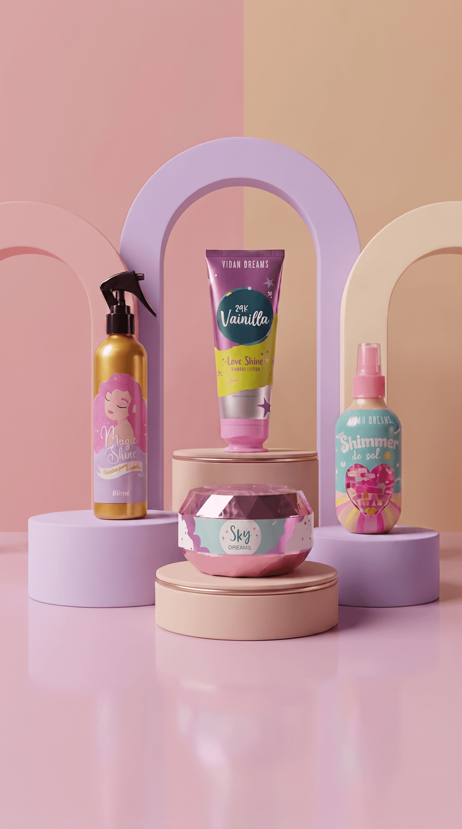 KIT BRILLO RADIANTE 4 EN 1