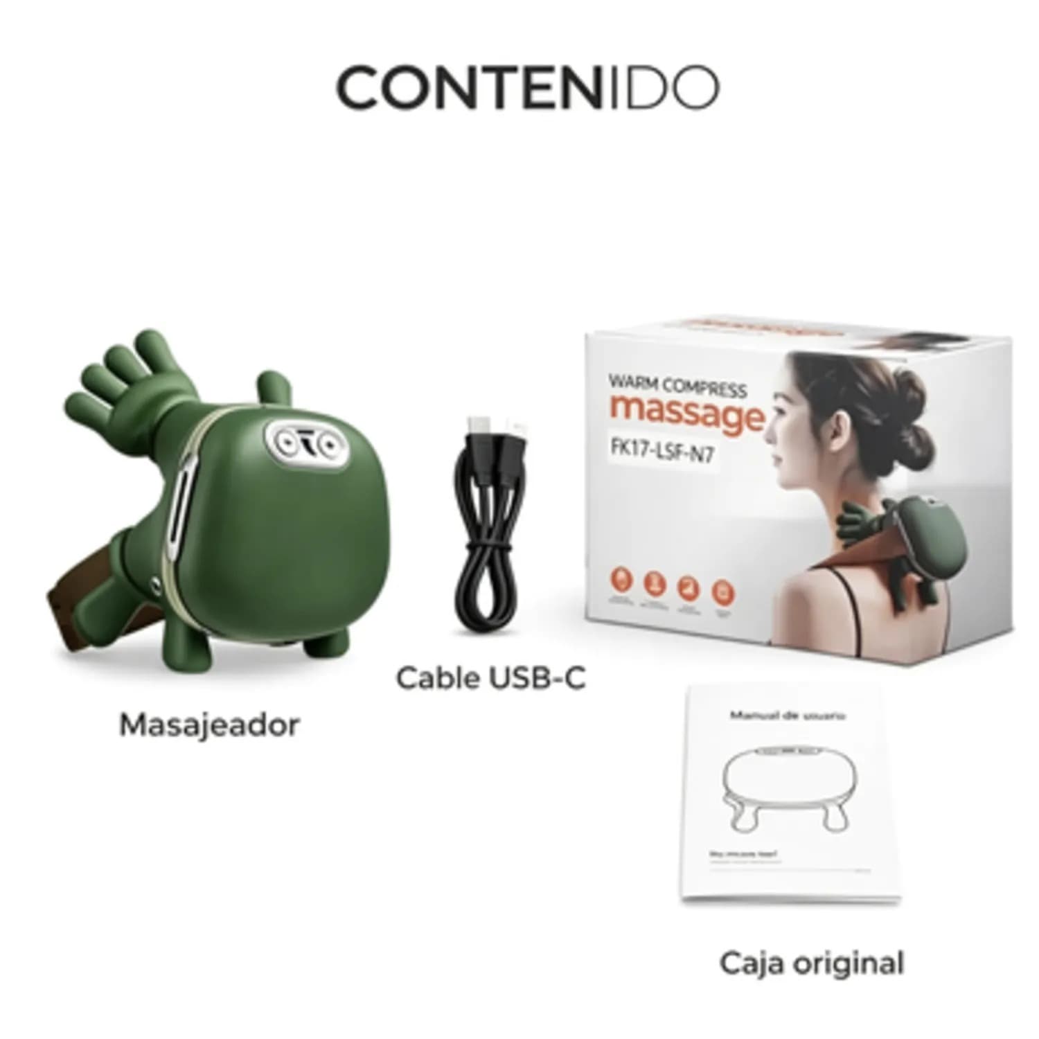 A629 Masajeador Manitos Zen Viral