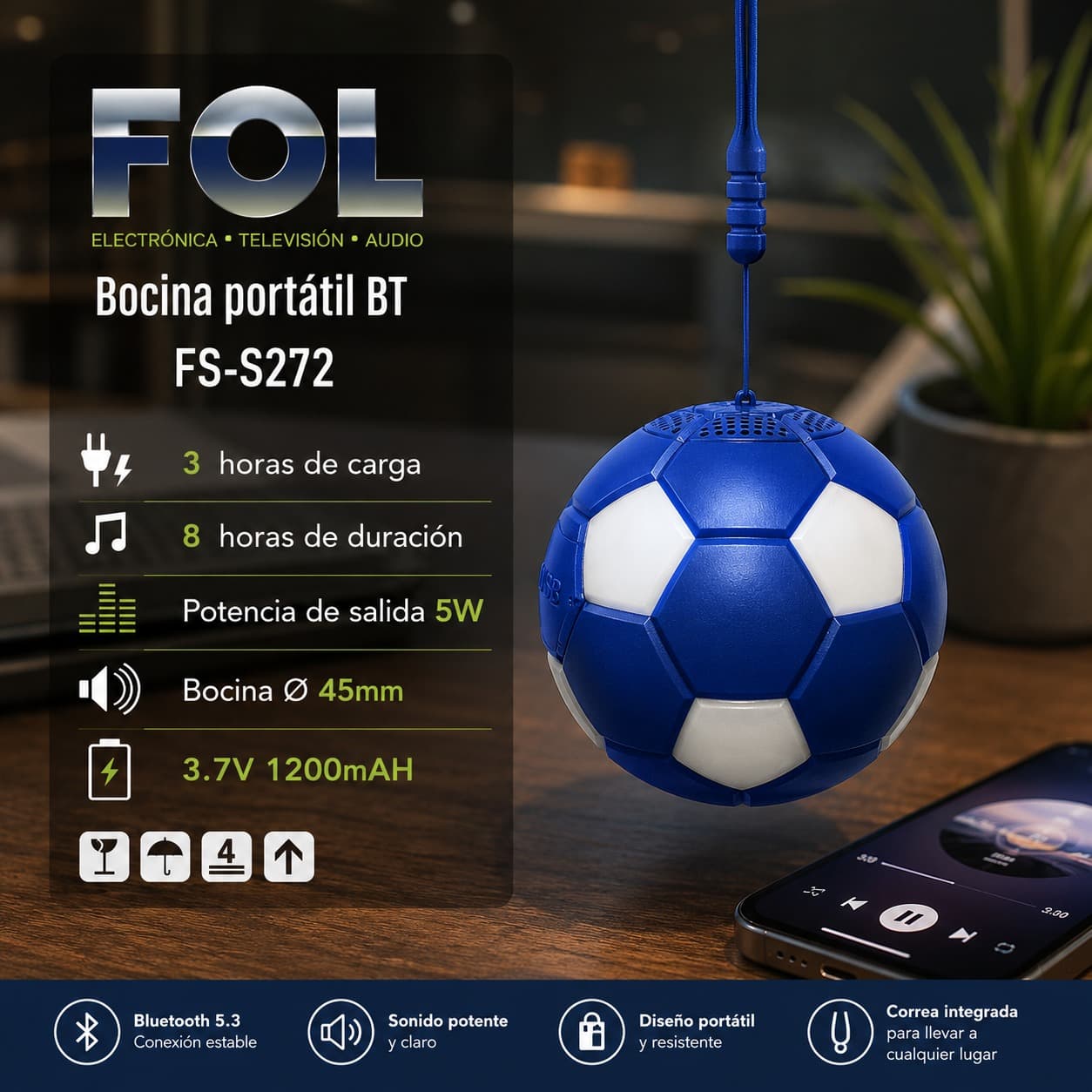 Parlante Mundi Mini Fol Original