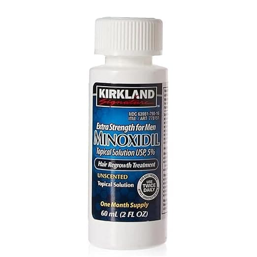 Minoxidil Kirkland COMBO X3