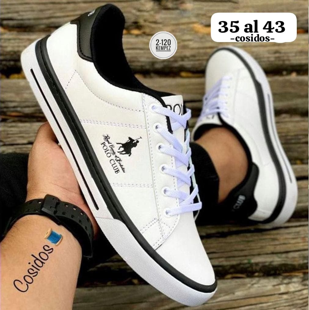TENIS POLO CLUB BLANCO KPZ