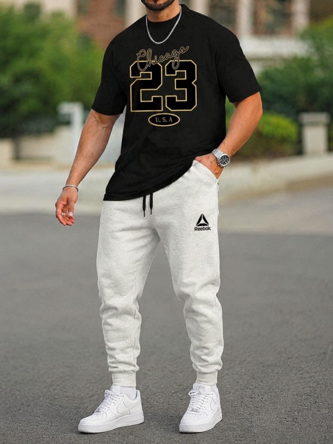 Conjunto Chicago/Reebok