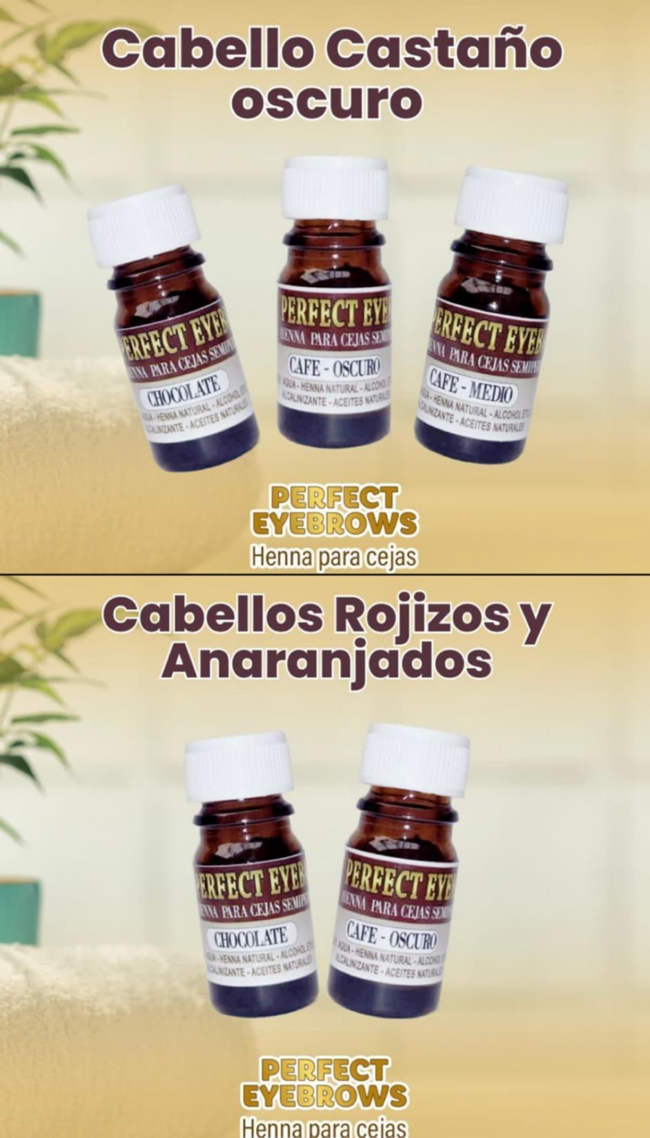 Henna para cejas Perfect Eyebrows-Kit P