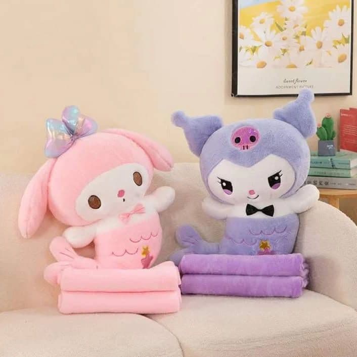 Peluches de Sanrio Sirenas con Cobija