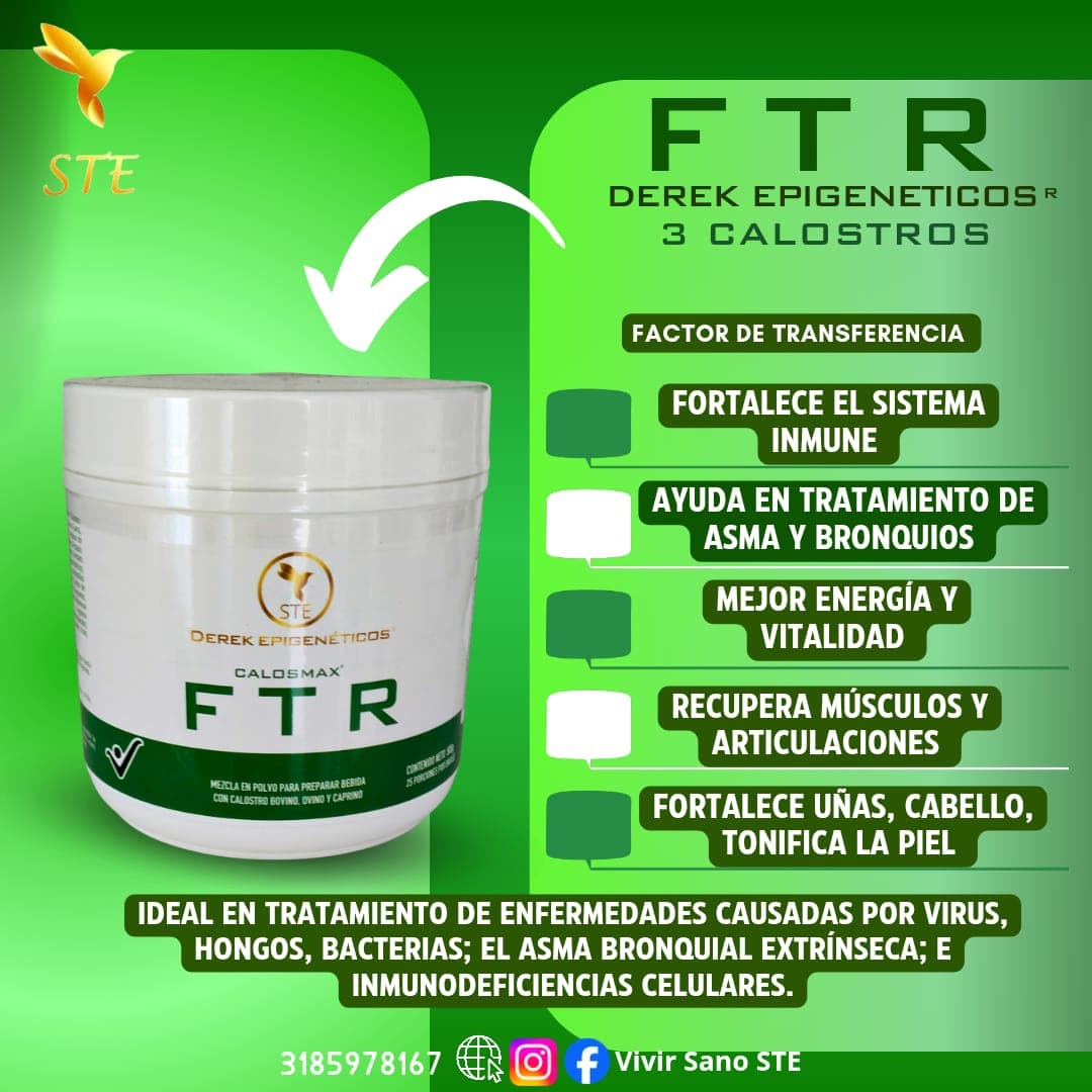 FTR Factor de Transferencia 3 Calostros