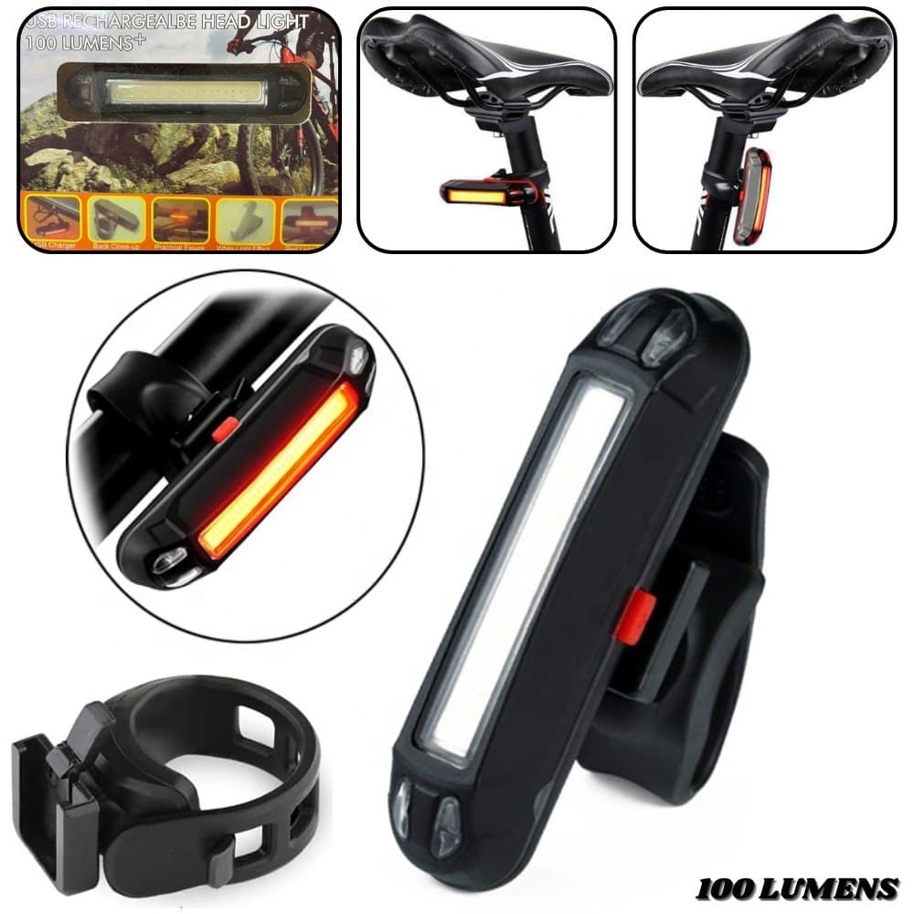 Luz Trasera Para Bicicleta Recargable