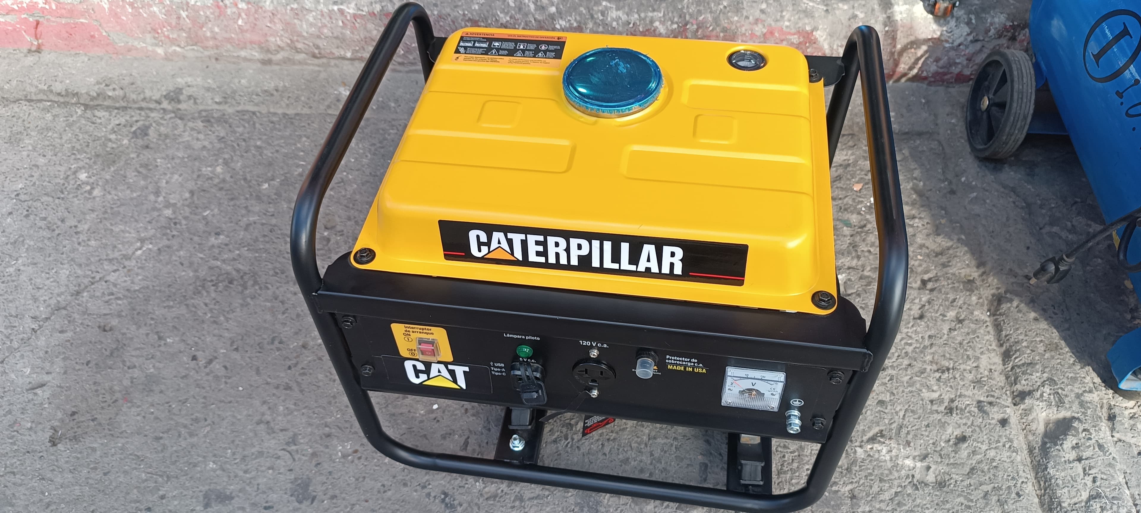 Planta eléctrica caterpillar 1500 motor