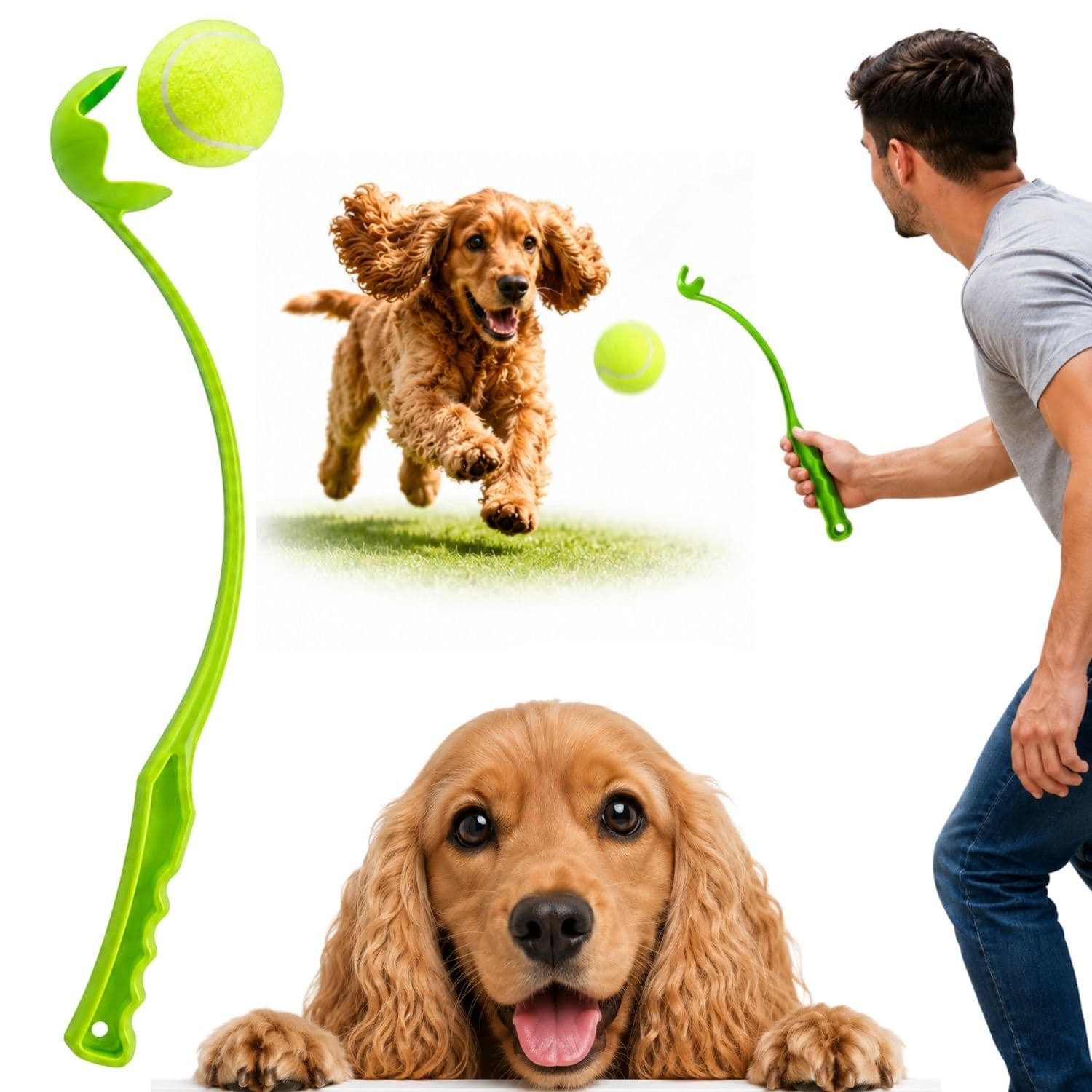 Lanzador de Pelota Para Mascotas