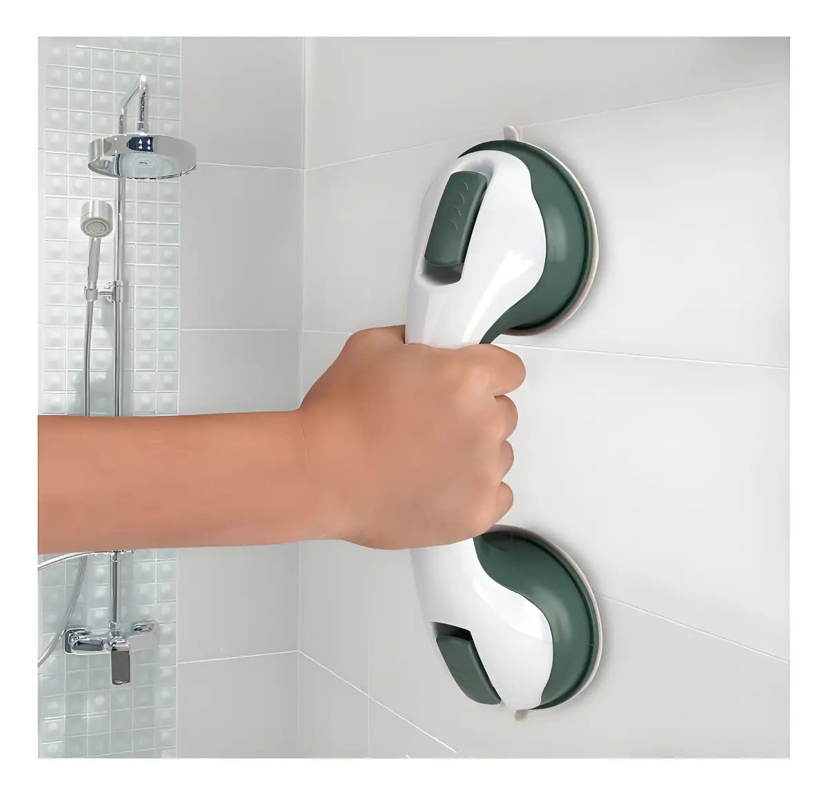 Agarradera manija de baño
