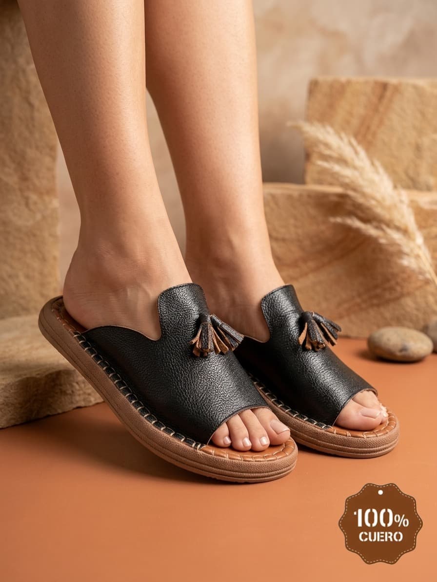 SANDALIA 100% CUERO REF M102