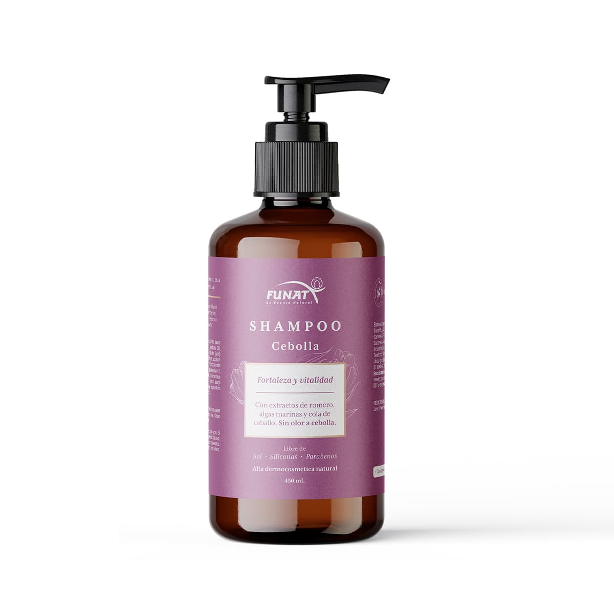 shampoo ajo y cebollla x500 ml. botani