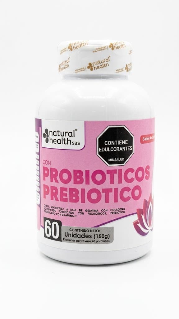 probioticos y zinc 60 und natural heal