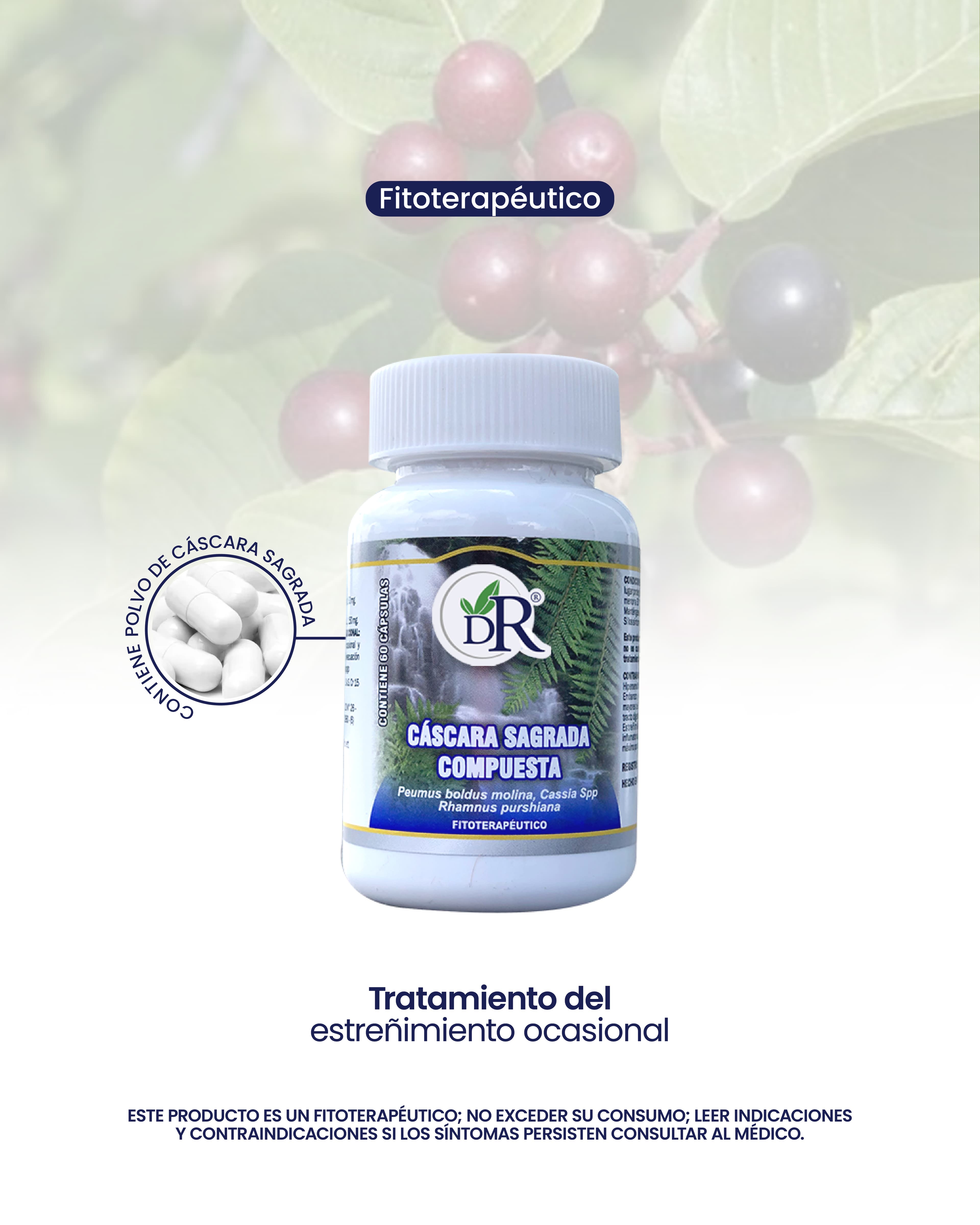 cascara sagrada x60 cap doctor rojas