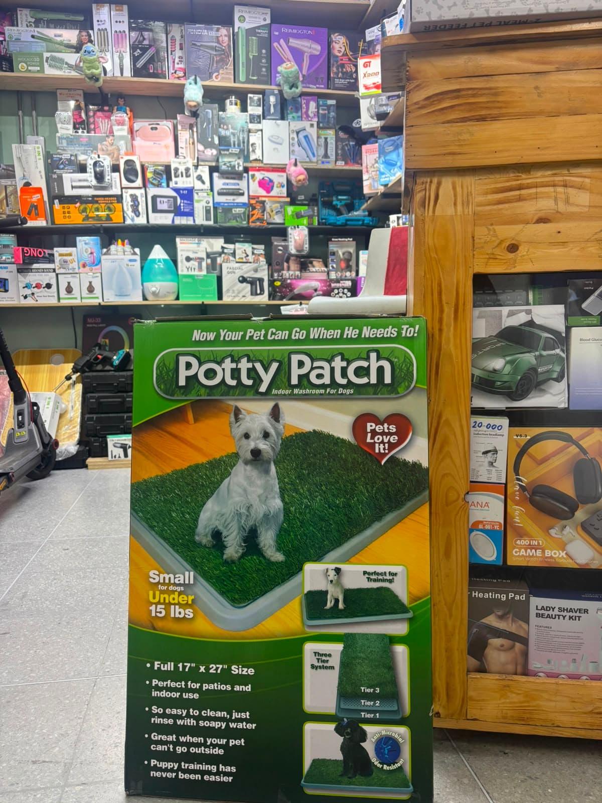 Tapete sanitario para perro