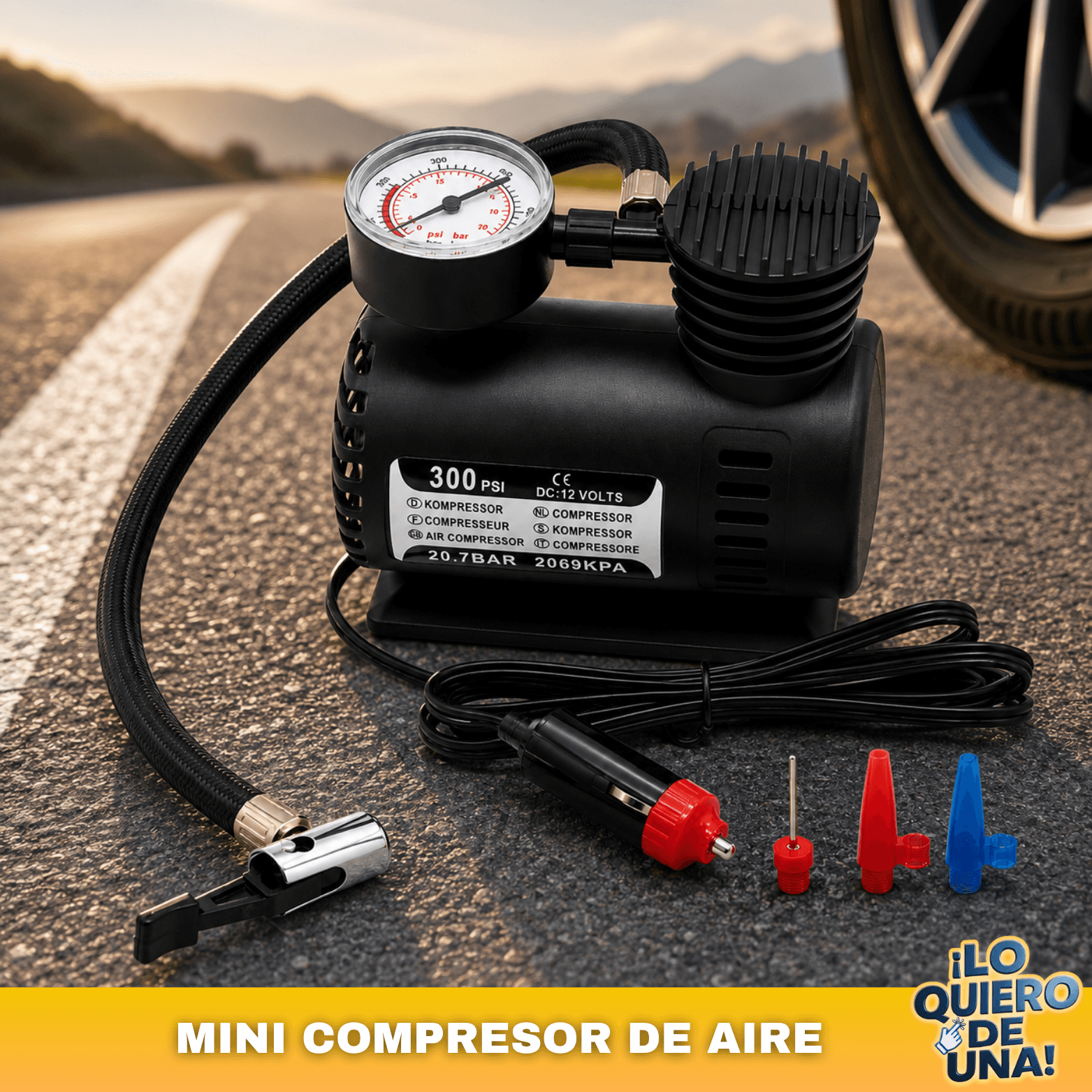 MINI COMPRESOR DE AIRE