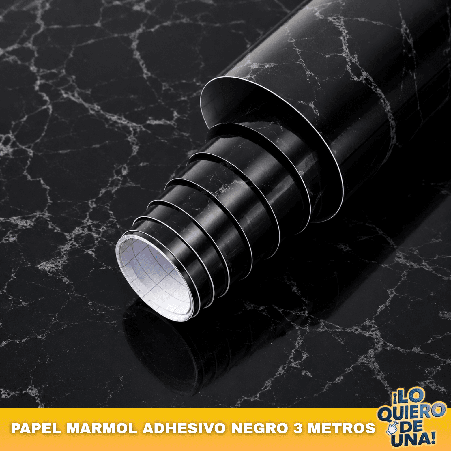Papel marmol adhesivo 1 m x 3 m
