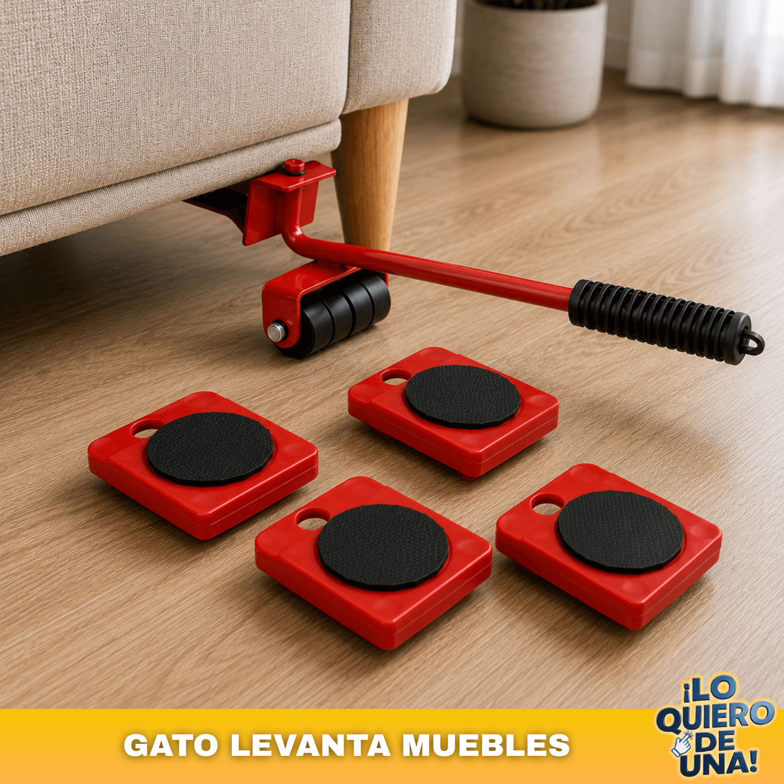 GATO LEVANTA MUEBLES
