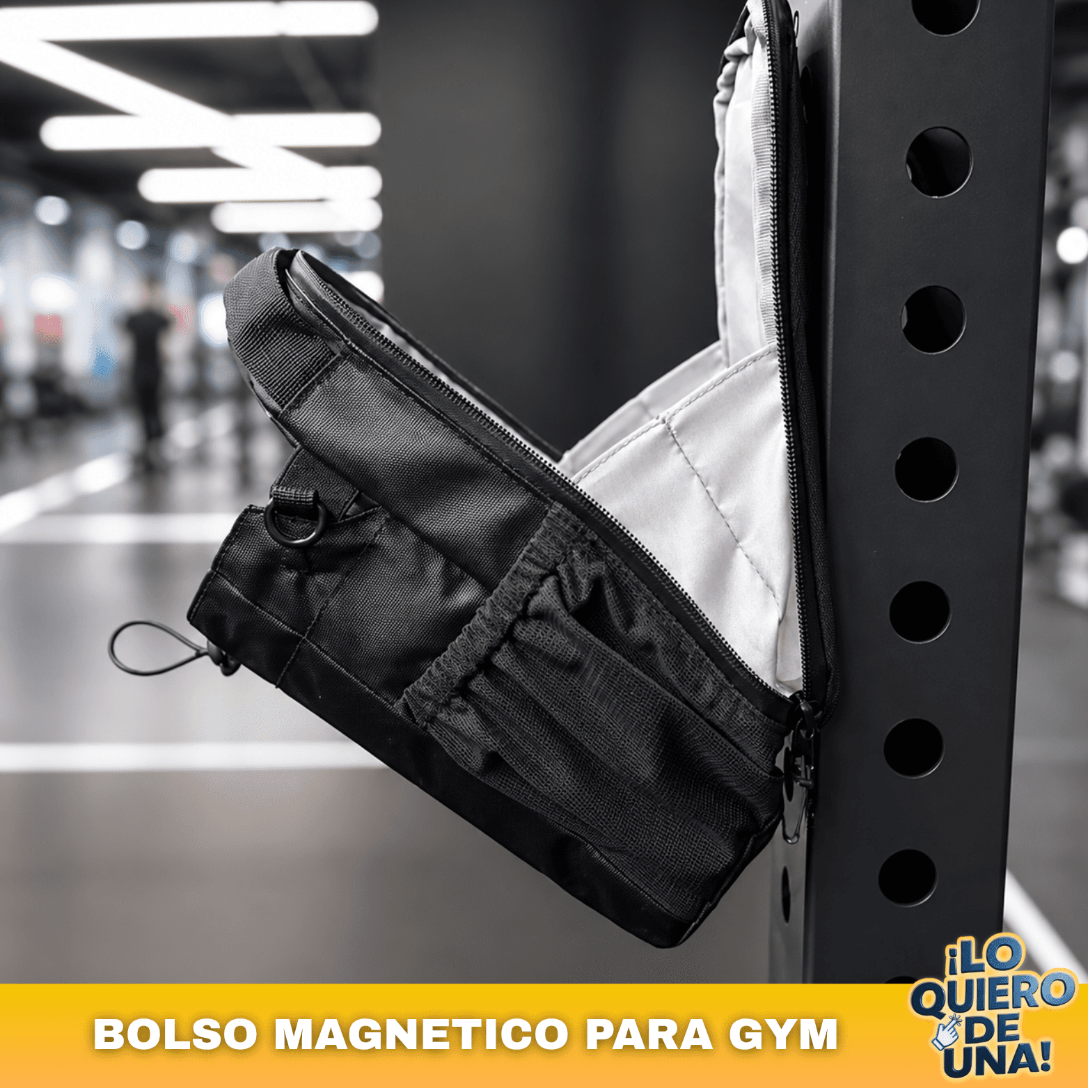 Bolso magnetico para gym
