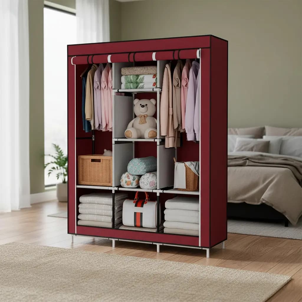 TE Closet De Tela X3 Divisiones