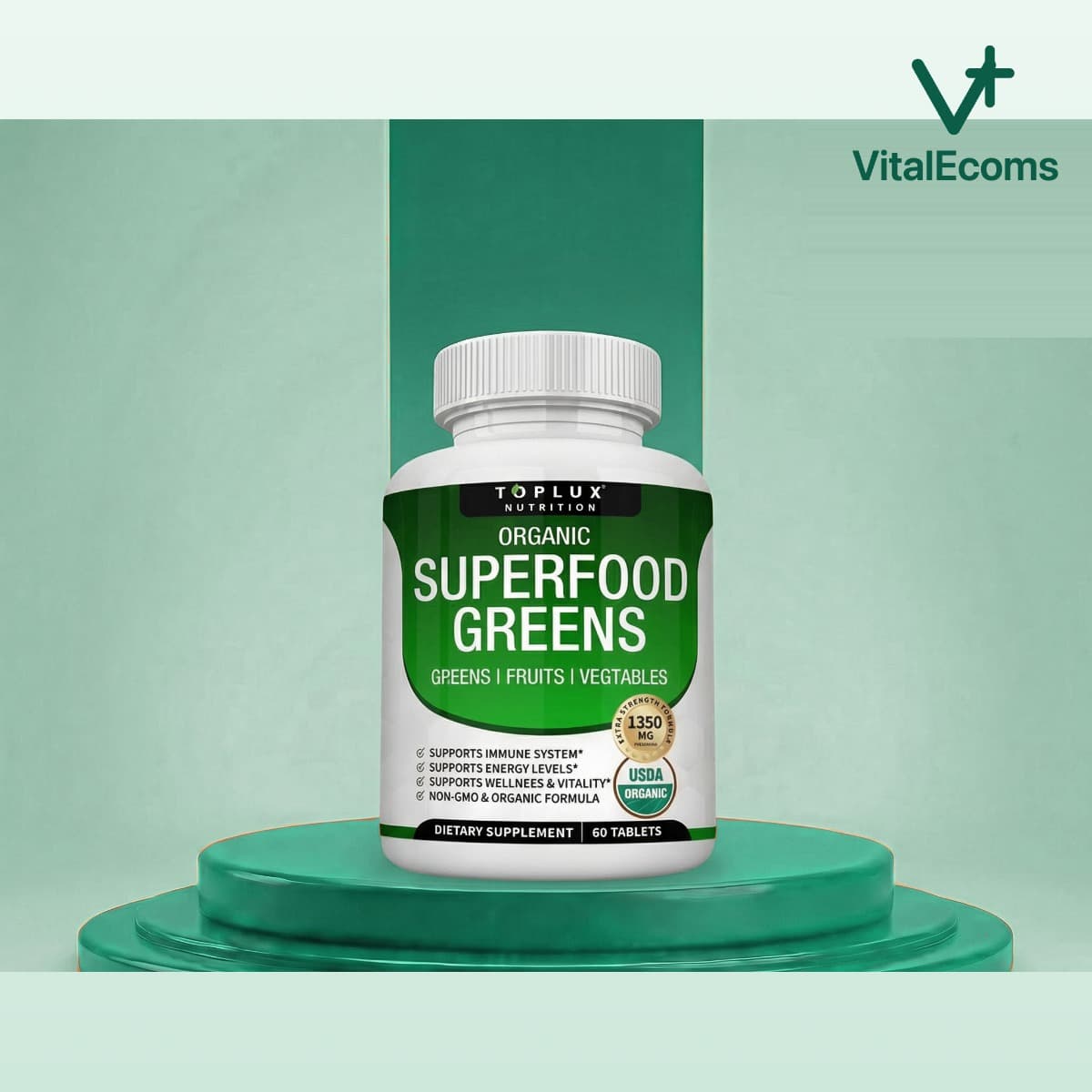 Toplux nutrition superfood greens