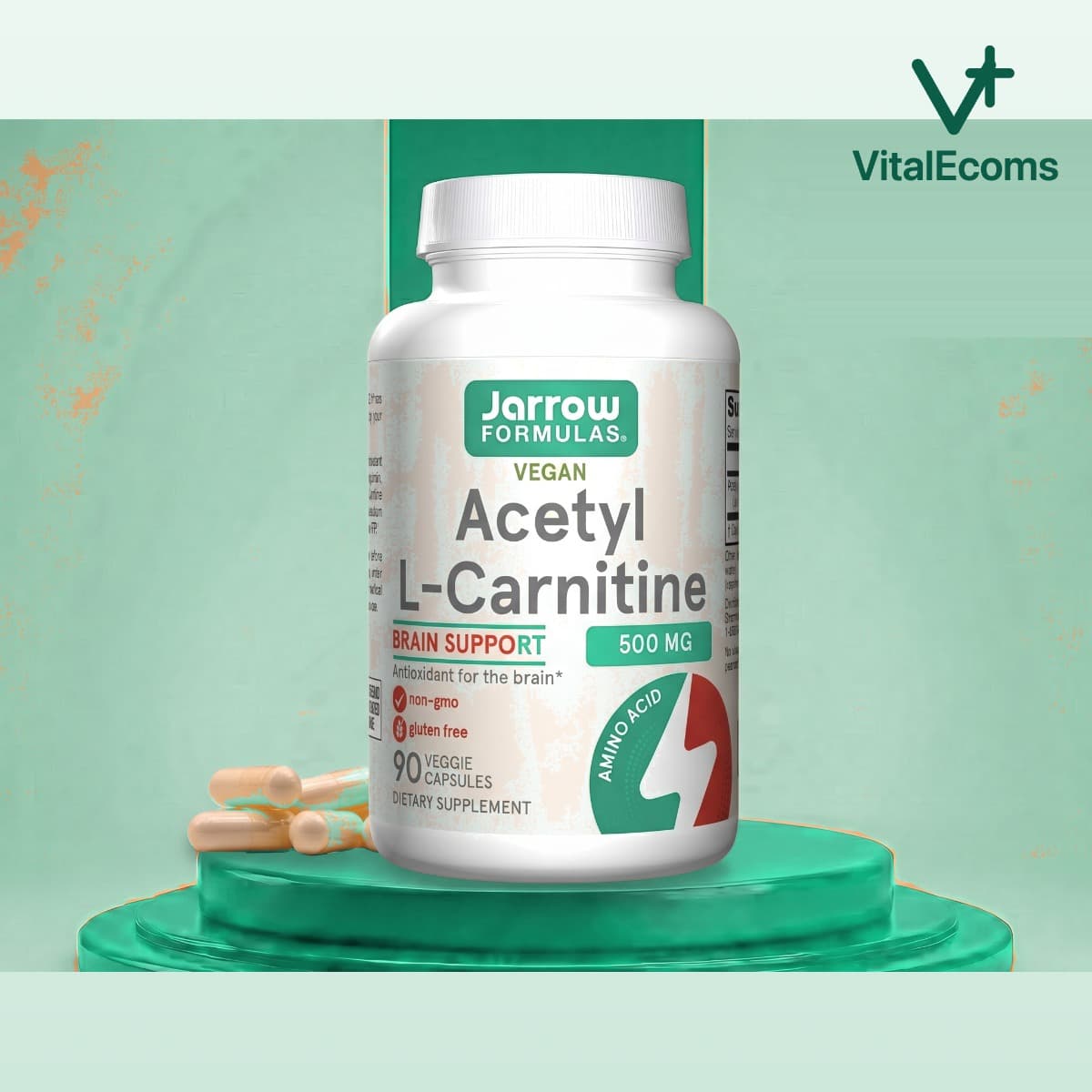 JARROW FORMULAS ACETYL L CARNITINE