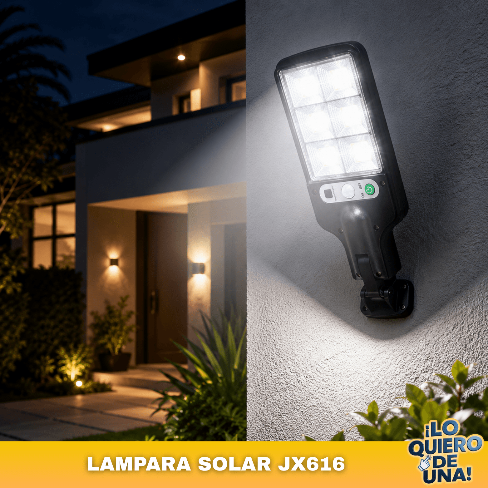 LAMPARA SOLAR JX16