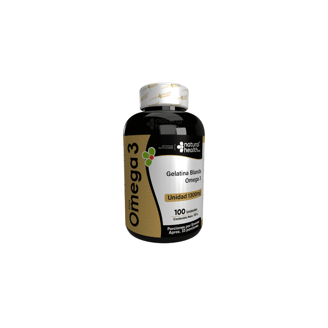 Gelatina Omega 3 x100